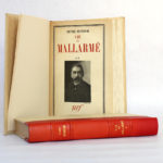 La vie de Mallarmé, Henri Mondor. nrf / Gallimard, 1941-1942. Page titre du volume 2.