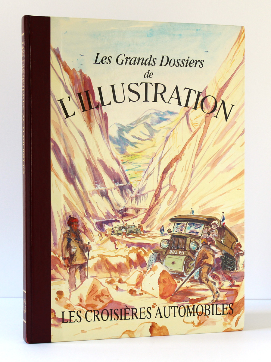 Les croisières automobiles. Les grands dossiers de l'Illustration, 1988. Couverture.