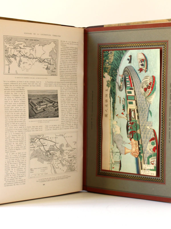 Histoire de la locomotion terrestre, Charles DOLFUS, Edgard de GEOFFROY. L'Illustration 1938. Pages intérieures.