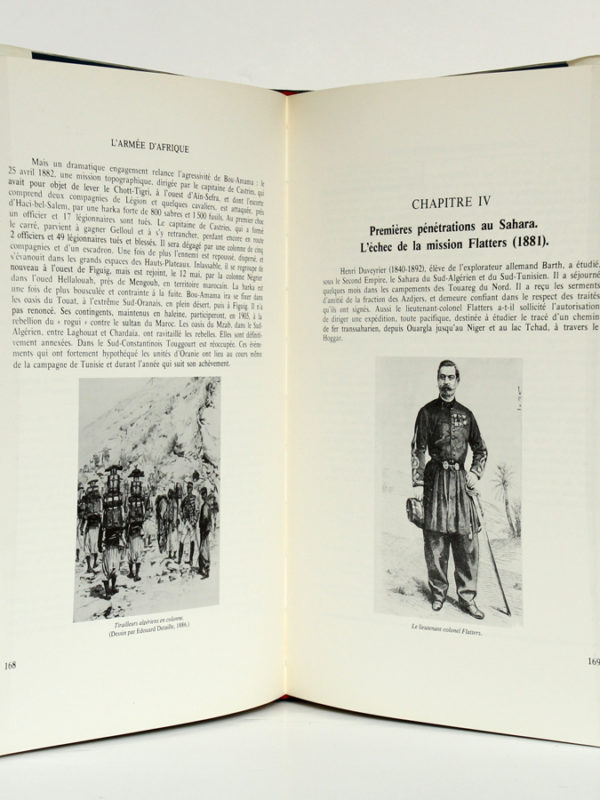 L'Armée d'Afrique, sous la direction du Général R. HURÉ. Éditions Charles-Lavauzelle, 1977. Pages intérieures.