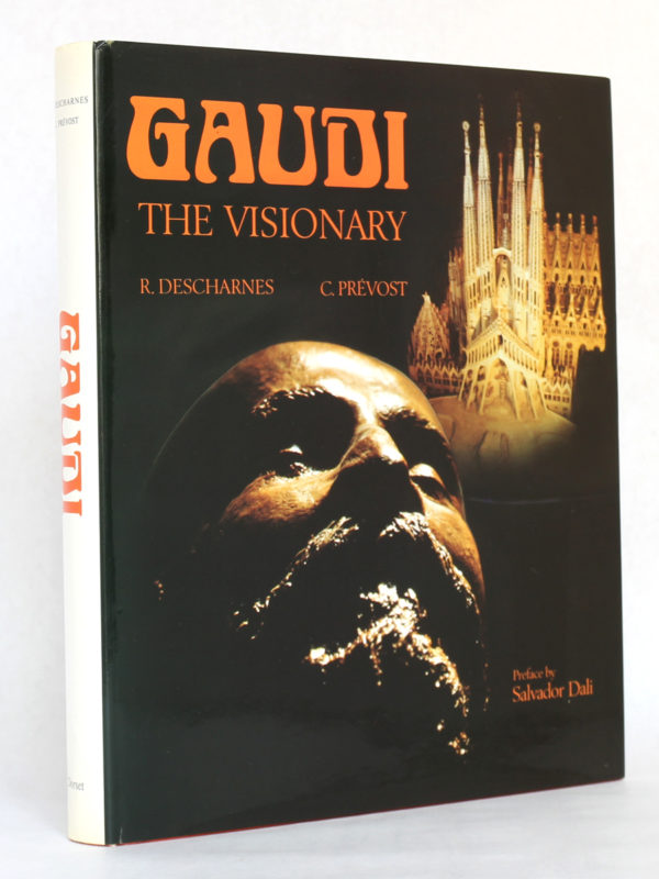 Gaudi the Visionary, Robert DESCHARNES et Clovis PRÉVOST. Dorset Press, 1989. Couverture.