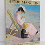 Henri Manguin, catalogue raisonné de l'œuvre peint. Ides et Calendes, 1980. Couverture.