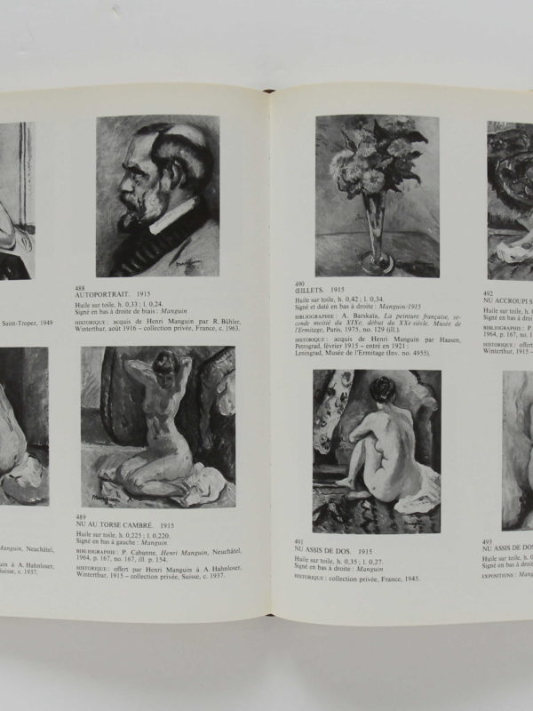 Henri Manguin, catalogue raisonné de l'œuvre peint. Ides et Calendes, 1980. Pages intérieures 2.