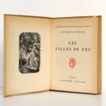 Les Filles du feu, Gérard de NERVAL. Bois gravés de RENAUD. Imprimerie Nationale, 1958. Frontispice et page titre.