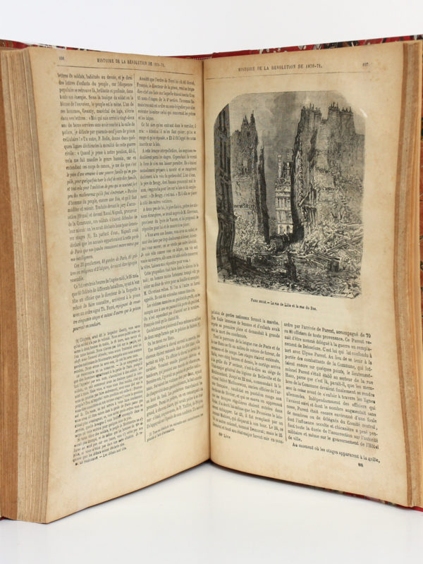 Histoire de la Révolution de 1870-71. Tome I, Jules CLARETIE. 1877. Pages intérieures 2.