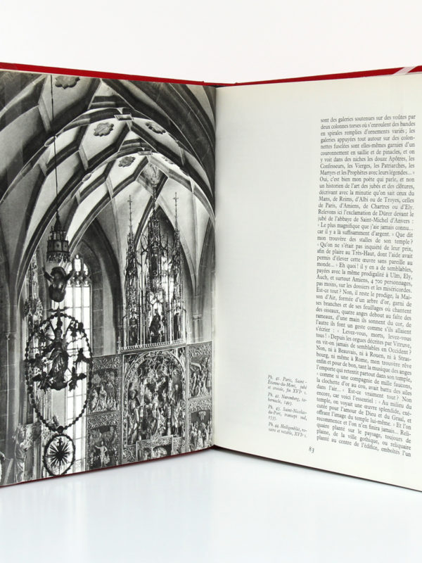 L'Ordre flamboyant et son temps. François CALI. Arthaud, 1967. Pages intérieures.