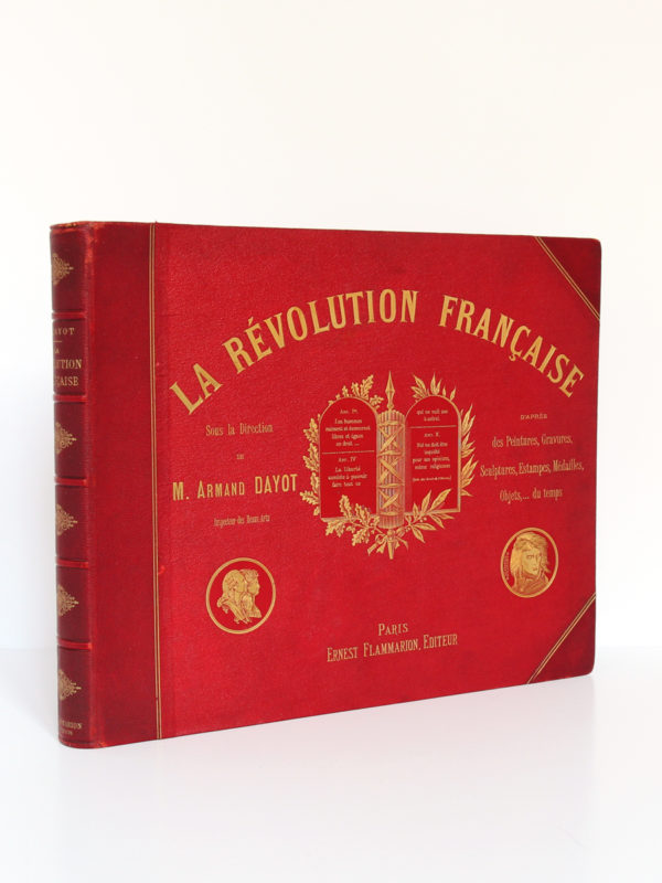 La Révolution française, Armand Dayot. Flammarion, sans date [1896]. Couverture.