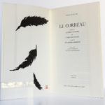 Le Corbeau, Allan Edgar POE. Illustrations de HAMIRU AQI. Alias / William Blake & Co. Édit, 1955. Frontispice et page titre.