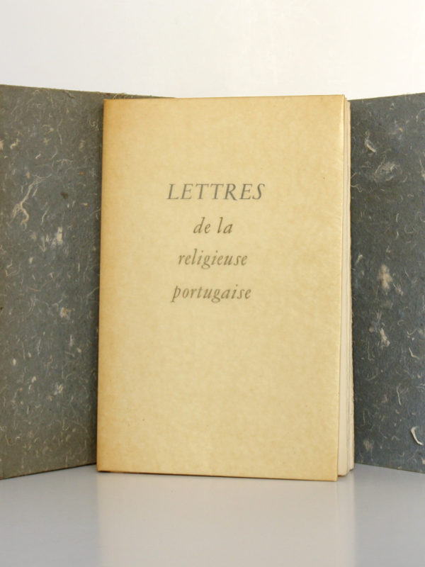 Lettres de la religieuse portugaise, lithographies de Mariette LYDIS. Fernand Hazan, 1947. Couverture, chemise et étui.
