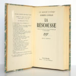 La Rescousse, Joseph Conrad. nrf-Gallimard 1936, collection 