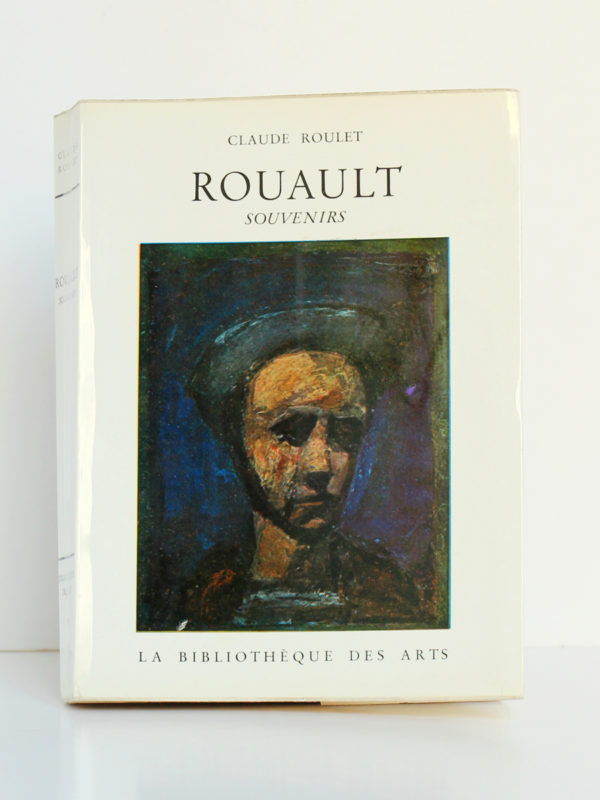 Rouault Souvenirs, Claude ROULET. Éditions H. Messeiller - La Bibliothèque des Arts, 1961. Couverture.