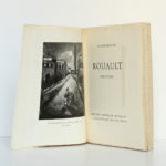 Rouault Souvenirs, Claude ROULET. Éditions H. Messeiller - La Bibliothèque des Arts, 1961. Frontispice et page titre.