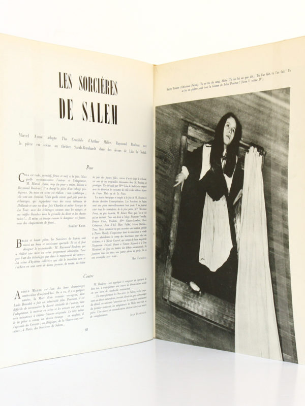 Théâtre de France V. Les Publications de France, 1955. Pages intérieures.