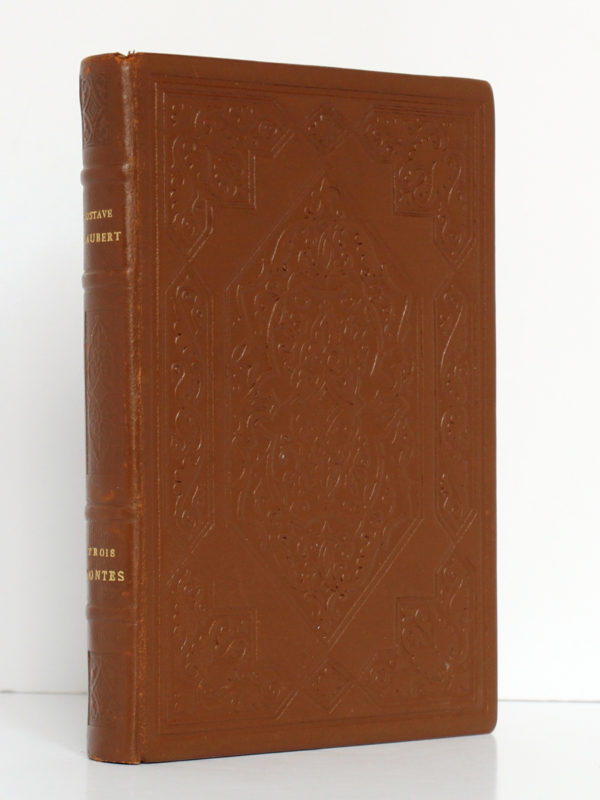 Trois Contes, Gustave FLAUBERT. Éditions d'Art H. Piazza, 1931. Reliure.
