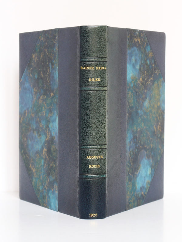 Auguste Rodin, Rainer-Maria RILKE. Éditions Émile-Paul Frères, 1928. Reliure : dos et plats.