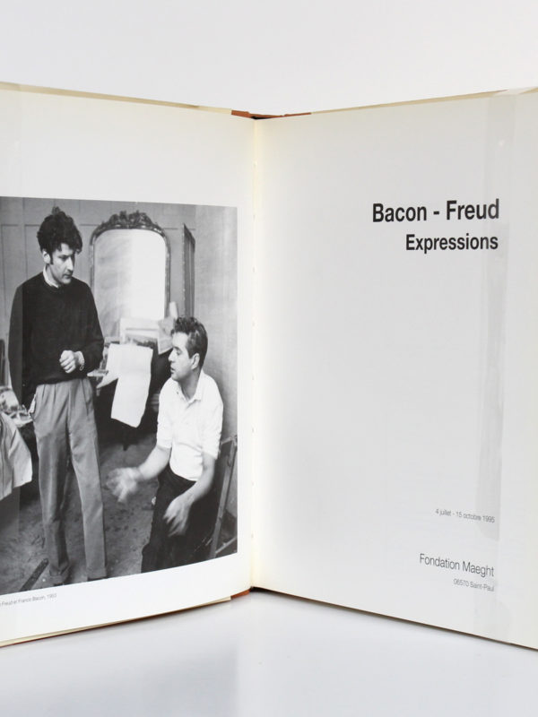 Bacon - Freud Expressions. Fondation Maeght 1995. Frontispice et page-titre.