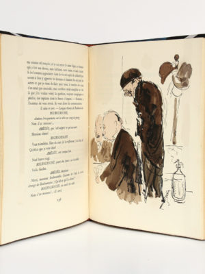 Boubouroche, Philosophie, Georges COURTELINE. Illustré par DUNOYER DE SEGONZAC. Librairie de France, 1931. Pages intérieures 2.