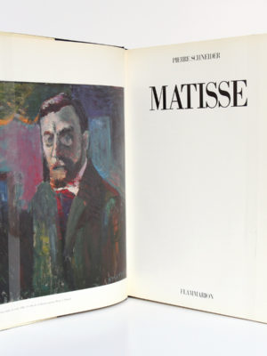 Matisse, Pierre SCHNEIDER. Flammarion, 1984. Frontispice et page titre.