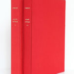 Œuvre poétique, Arthur RIMBAUD. Illustrations de BRÉHAT. 2 volumes. Roissard, 1971-1972. Les 2 volumes dans leur étui.