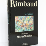 Poèmes illustrés par Mario MERCIER, RIMBAUD. Éditions Albin Michel / Éditions Hélène Legoût, 1991. Couverture.