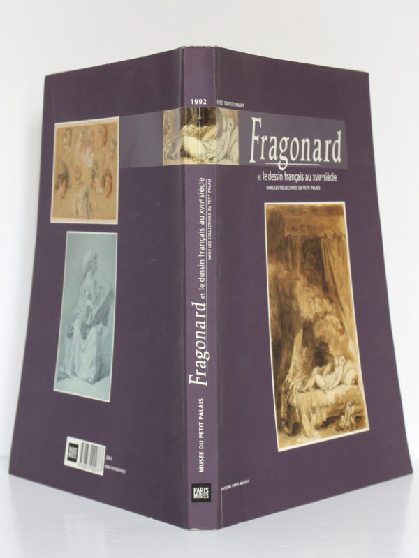 Fragonard et le dessin français au XVIIIe siècle. Musée du Petit Palais 1992-1993. Couverture : dos et plats.