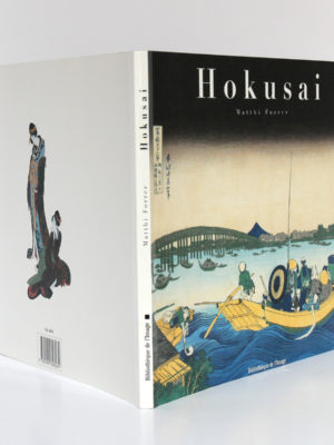 Hokusai, Matthi FORRER. Bibliothèque de l'Image, 1996. Couverture : dos et plats.