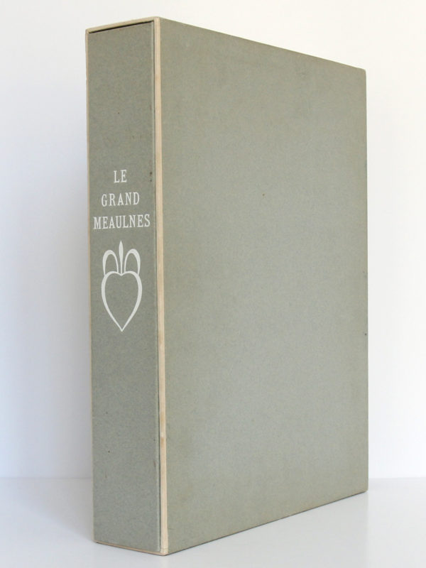 Le Grand Meaulnes, ALAIN-FOURNIER. Eaux-fortes de Jean FRÉLAUT. Éditions Émile-Paul Frères, 1946. Étui face 1.