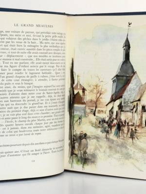 Le grand Meaulnes, ALAIN-FOURNIER. Illustrations de Paul DURAND. Flammarion, 1962. Pages intérieures.