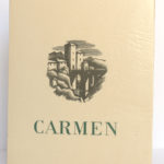Carmen, Prosper MÉRIMÉE. Le Vasseur et Cie, 1943. Couverture.