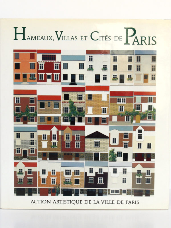 Hameaux, villas et cités de Paris. Action artistique de la ville de Paris, 1988. Couverture.