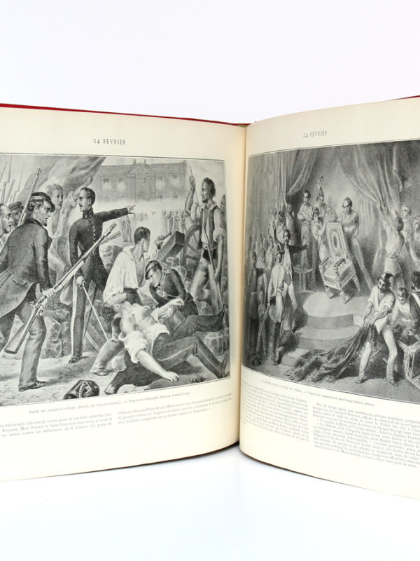 Journées révolutionnaires 1830 1848, Armand DAYOT. Flammarion. Pages intérieures 3.