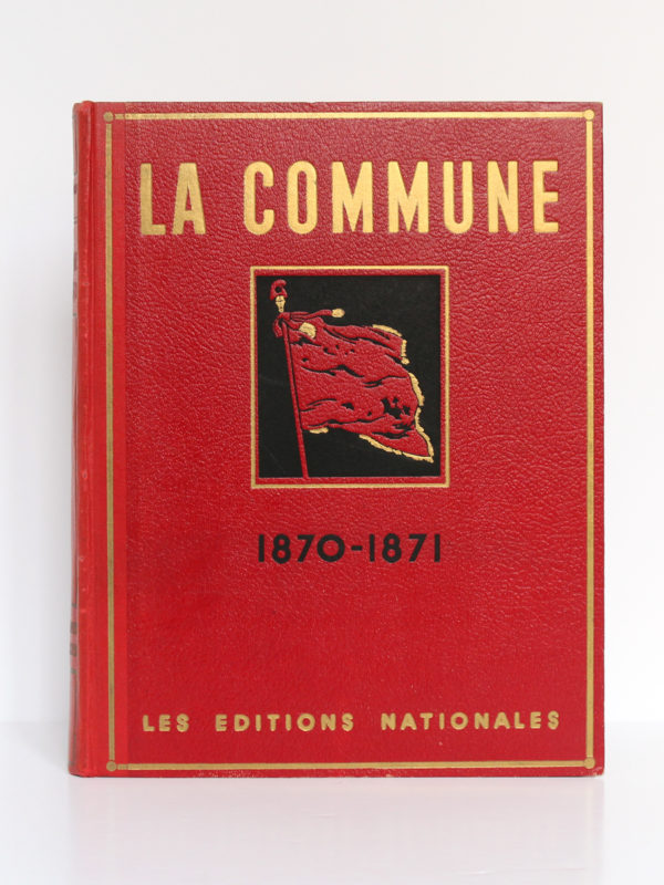 La Guerre de 1870-1871 et la Commune, Georges BOURGIN. Flammarion, 1947. Couverture.