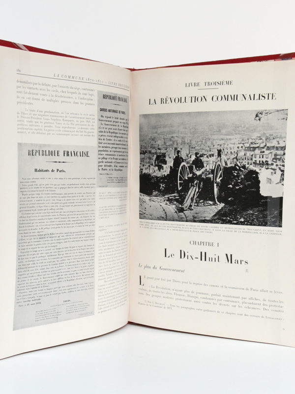 La Guerre de 1870-1871 et la Commune, Georges BOURGIN. Flammarion, 1947. Pages intérieures.