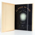 Le Poids du ciel, Jean GIONO. nrf-Gallimard, 1938. Couverture intérieure.