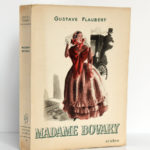 Madame Bovary, Gustave FLAUBERT. Illustrations de CURA. Éditions Athêna, 1947. Couverture.