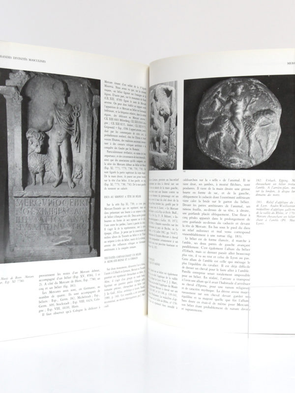 Mythes et dieux de la Gaule I - Les Grandes Divinités masculines, Jean-Jacques HATT. Éditions Picard, 1989. Pages intérieures.