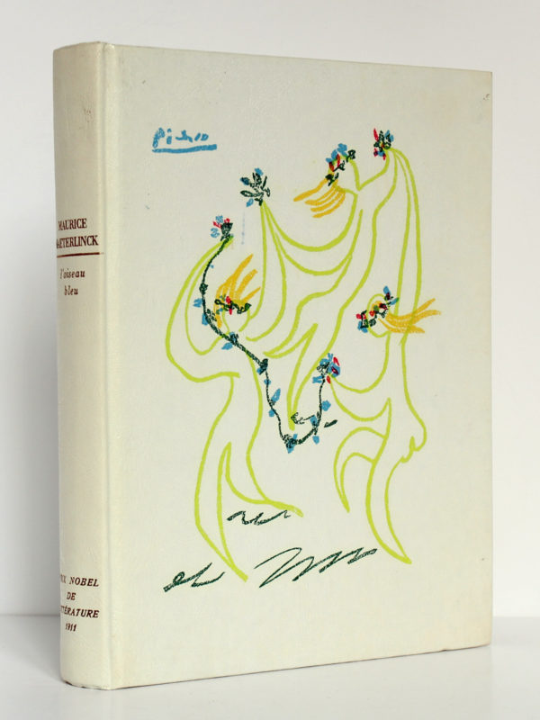 L'Oiseau bleu, Maurice MAETERLINCK, illustrations de TOUCHAGUES. Rombaldi, 1961. Couverture.