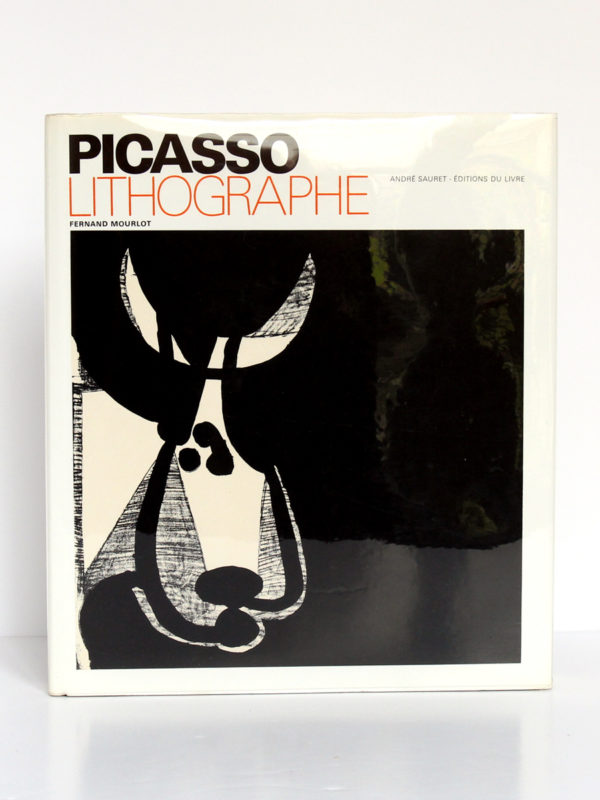 Picasso lithographe, Fernand MOURLOT. André Sauret - Éditions du livre, 1970. Couverture.