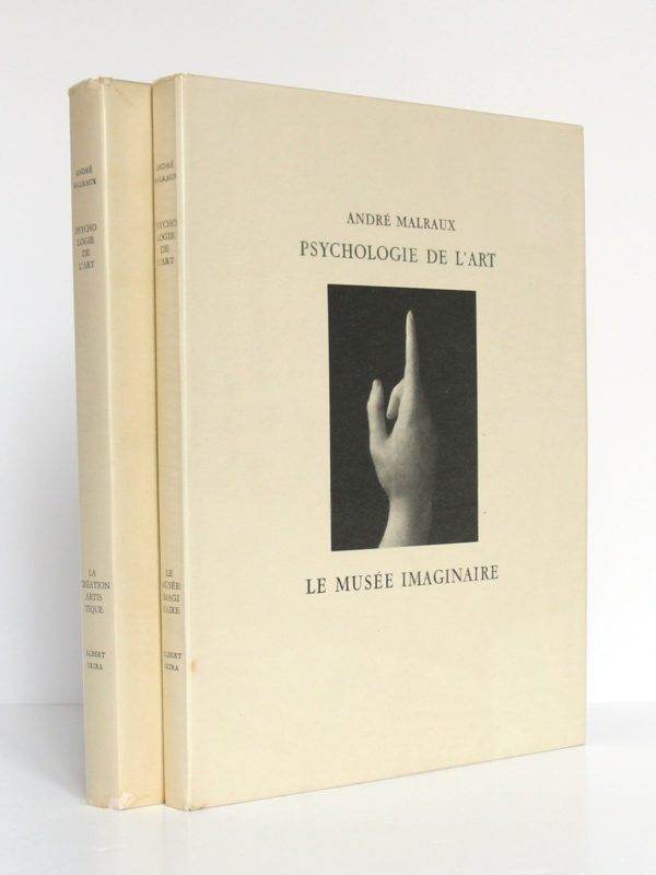Psychologie de l'Art: Le musée imaginaire, La création artistique. Skira éditeur, 1947-1948. 2 volumes.