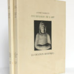 Psychologie de l'Art: Le musée imaginaire, La création artistique. Skira éditeur, 1947-1948. 2 volumes brochés.