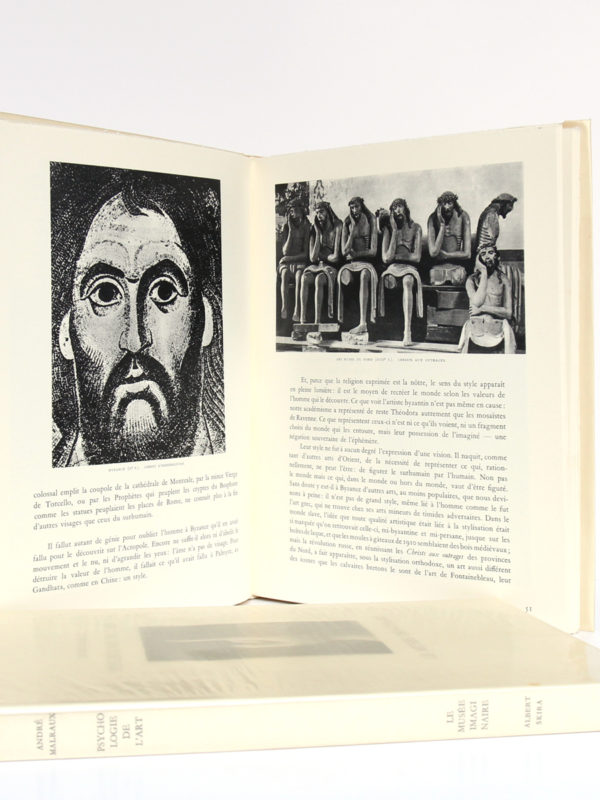 Psychologie de l'Art: La création artistique. Skira éditeur, 1947-1948. Pages intérieures 1.
