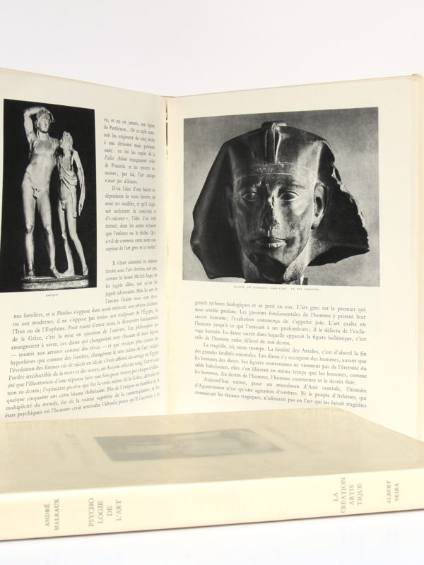 Psychologie de l'Art: Le musée imaginaire. Skira éditeur, 1947-1948. Pages intérieures 2.