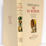 Scènes de la vie de bohème, Henry MURGER, illustrations de DANIEL-GIRARD. Gibert Jeune, 1939. Couverture : dos et plats.