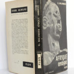 Afrique ambiguë, Georges BALANDIER. Plon, 1957. Couverture : jaquette.