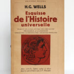 Esquisse de l'Histoire universelle, par H. G. Wells. Payot, 1948. Couverture.