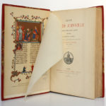 Jean Sire de Joinville, Histoire de Saint Louis, Natalis de WAILLY. Firmin Didot Frères, 1874. Frontispice et page titre.