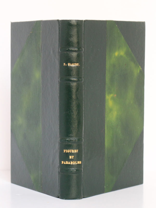 Figures et Paraboles, Paul Claudel. Gallimard-nrf, 1936. Reliure : dos et plats.