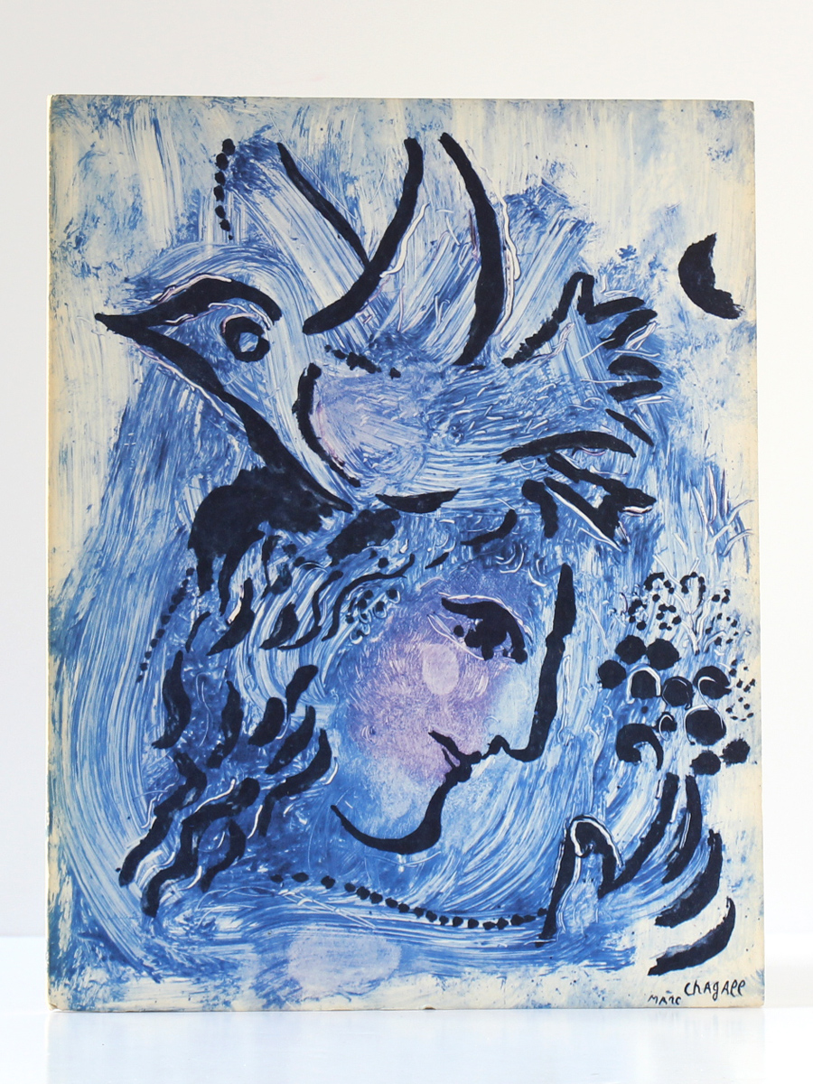 Marc Chagall Monotypes en noir et en couleurs Paravent 1961-1963, Catalogue Galerie Cramer 1964-1965. Couverture.