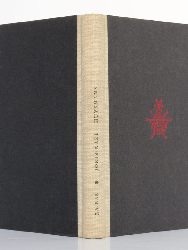 Là-Bas, J.-K. HUYSMANS. Le Club français du livre, 1948. Reliure : dos et plats.