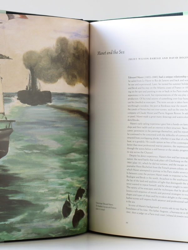 Manet and the sea, catalogue de l'exposition de 2003 et 2004. Pages intérieures 2.